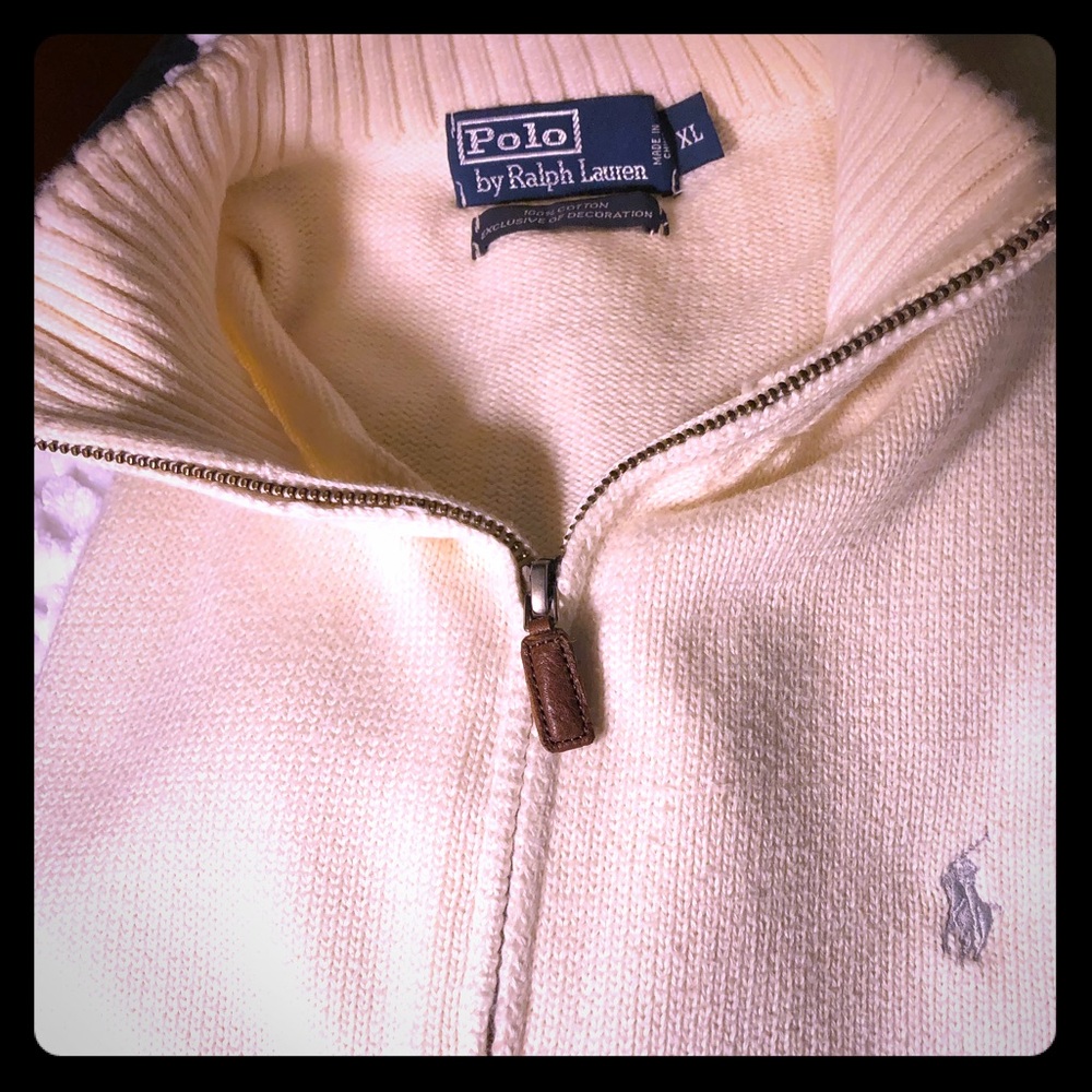 Beige Polo Ralph Lauren Sweater